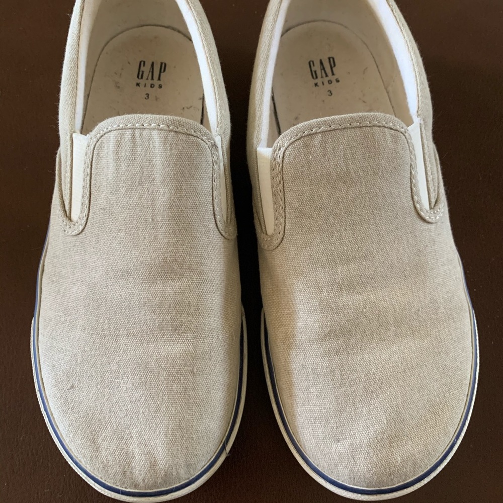 Boys Gap Slip Ons